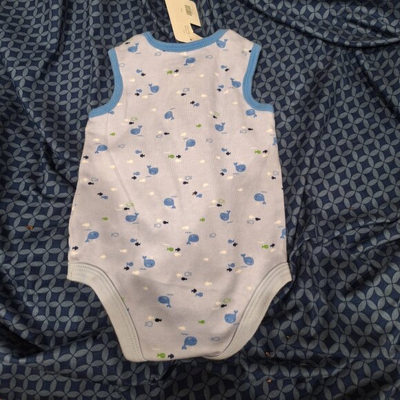 whale onesie faded glory 6-9 months - Picture 5 of 6